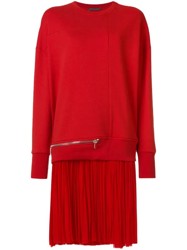 alexander mcqueen sweatshirt dress