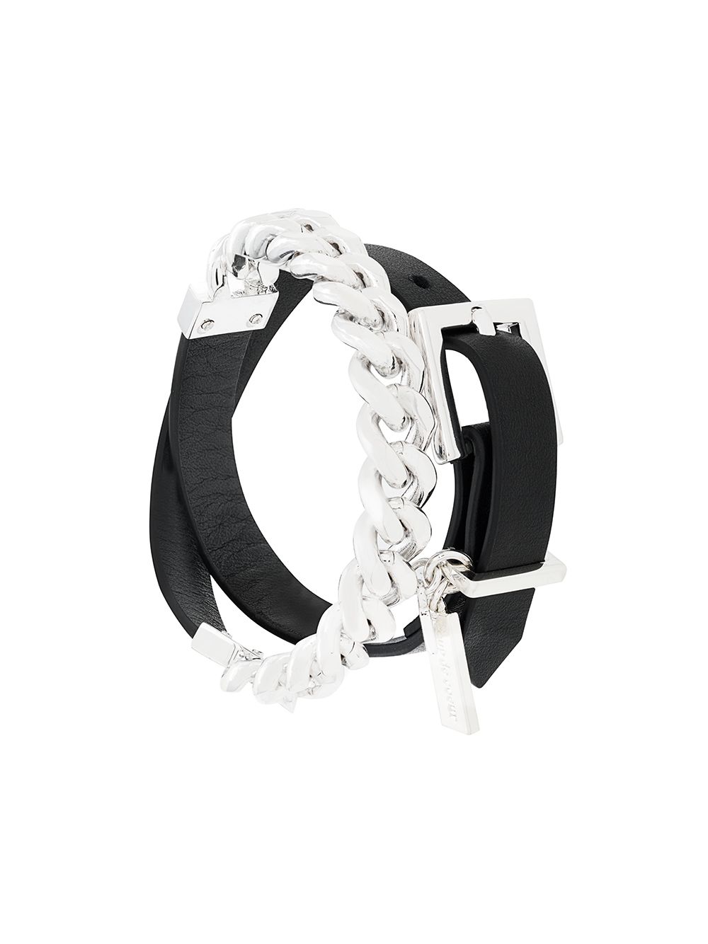 coup de coeur chain wrap bracelet - noir