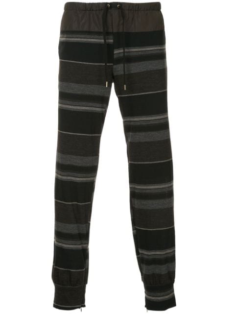 KOLOR STRIPED TRACK TROUSERS,18SCMP2420112865147