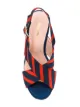 Essentiel Antwerp striped platform sandals
