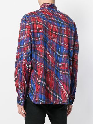 abstract checked shirt展示图