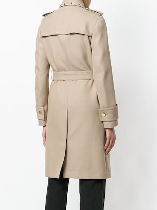 double breasted trench coat展示图