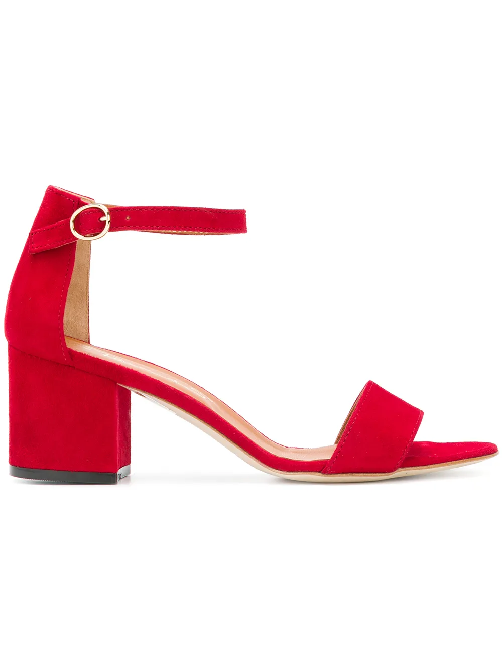 

Via Roma 15 chunky heeled sandals - Rojo