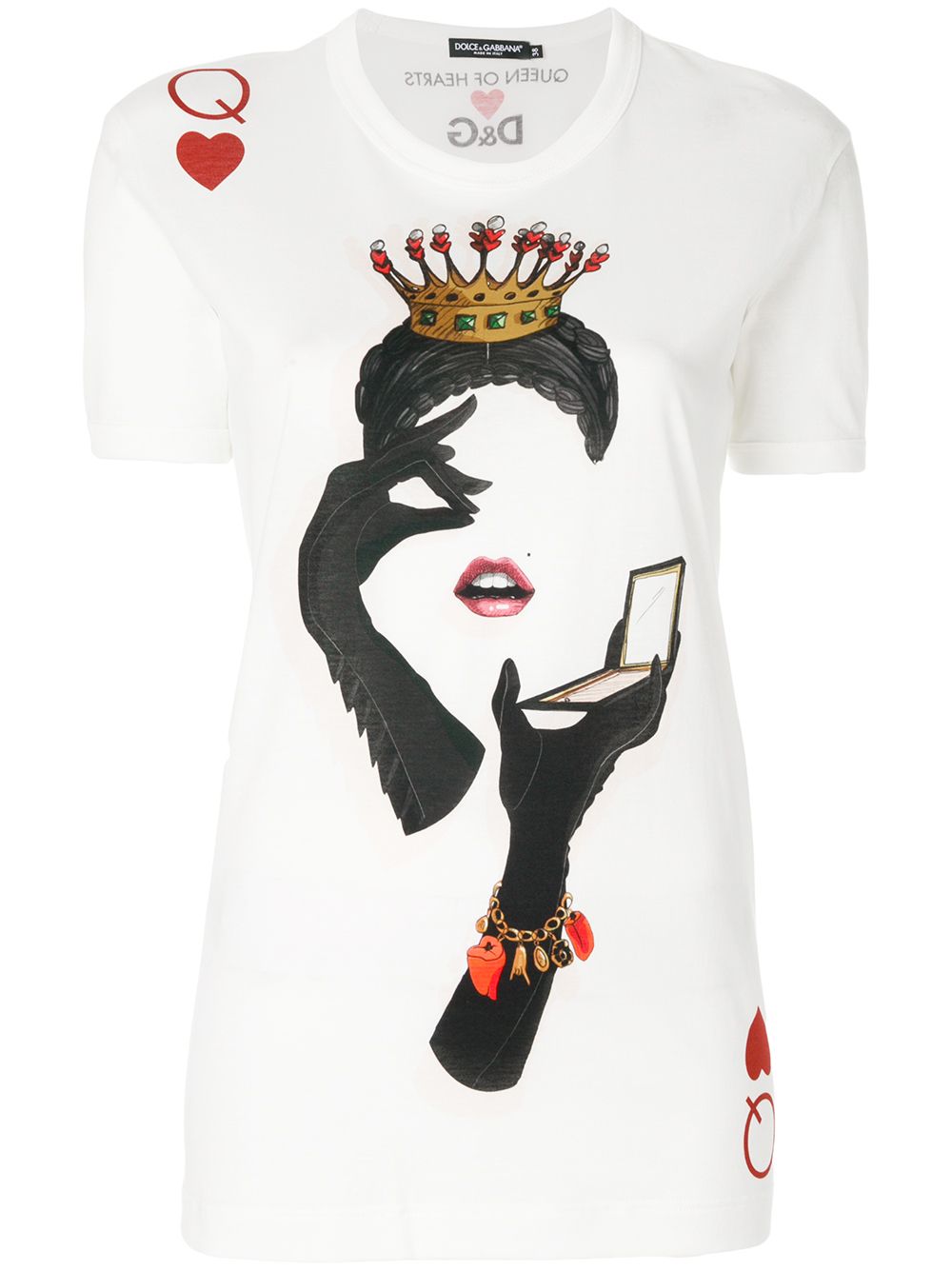 Dolce \u0026 Gabbana Queen of Hearts T-shirt 