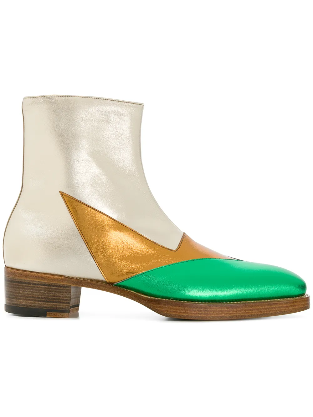 Walter Van Beirendonck Stivaletti Con Design color-block - Tendenza classica, vale la pena avere Walter Van Beirendonck Stivaletti Con Design color-block - Tendenza classica, vale la pena avere