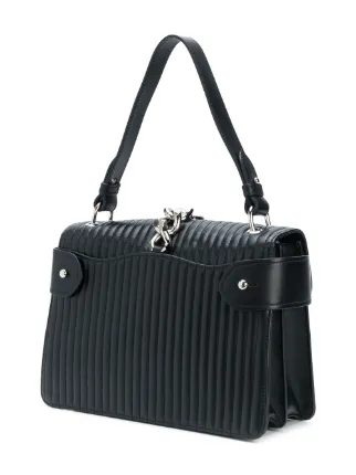 Moschino Quilted Chain Tote Farfetch Moschino Quilted Chain Tote