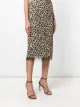 Nº21 fitted back vent pencil skirt