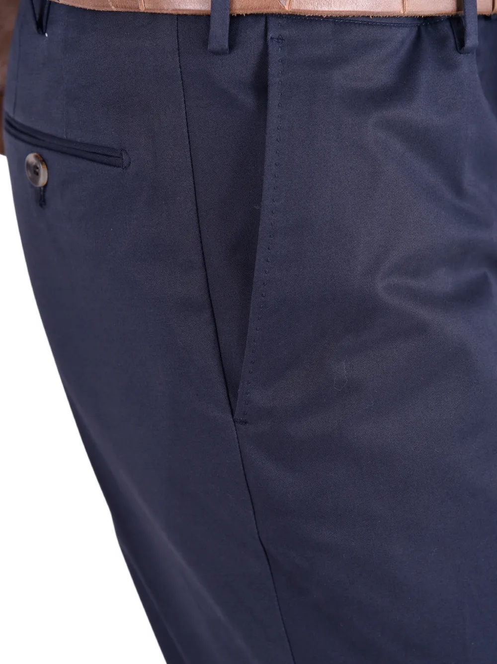 Dell'oglio tailored gabardine trousers Blauw