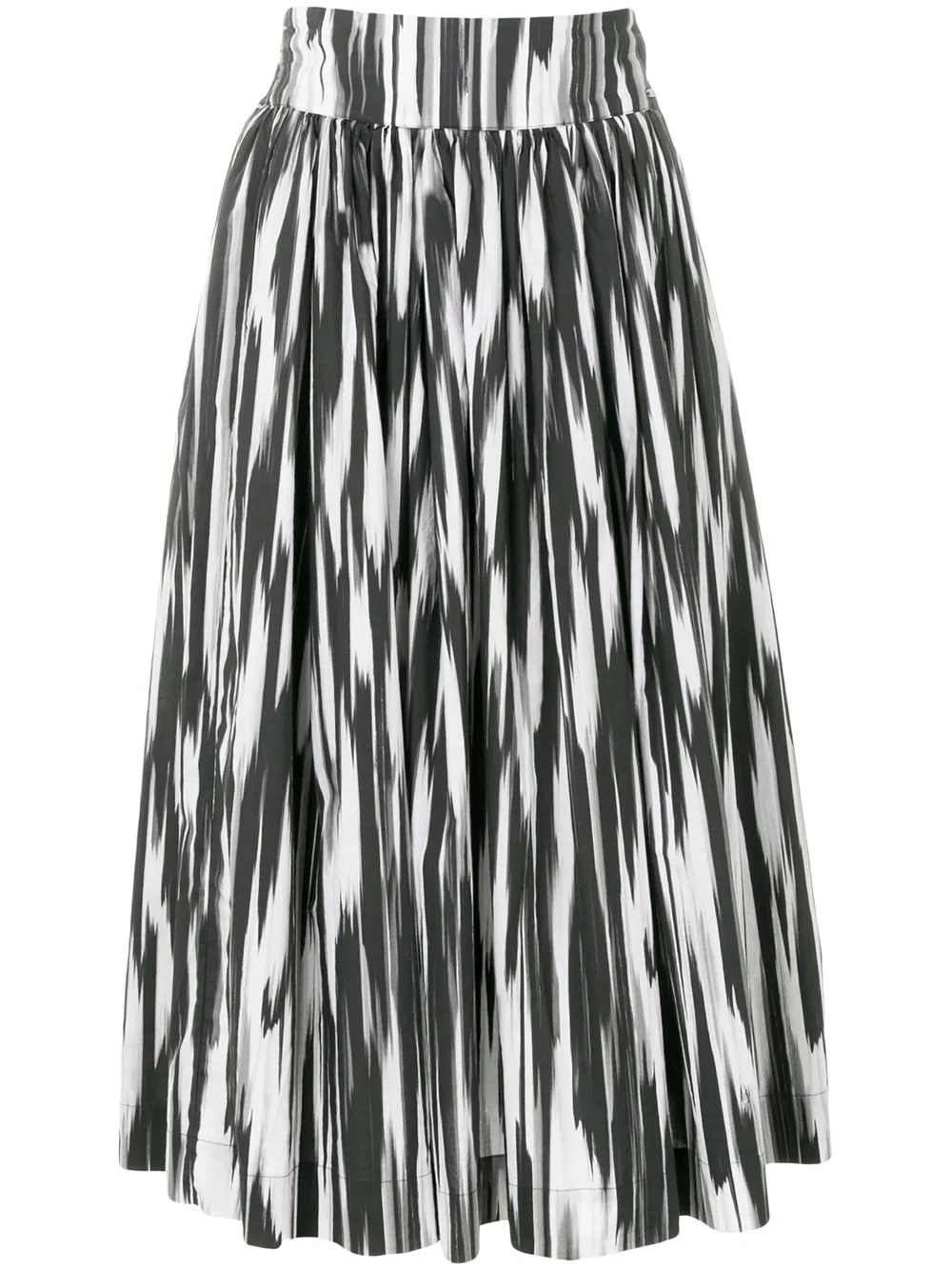 Woolrich printed full skirt - Schwarz