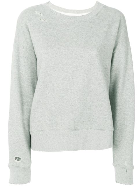 RTA LONG-SLEEVE FITTED SWEATER,WH7KS412867821