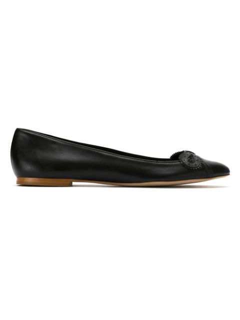 SARAH CHOFAKIAN LEATHER BALLERINAS,SAPATILHAFEMELLE12869066