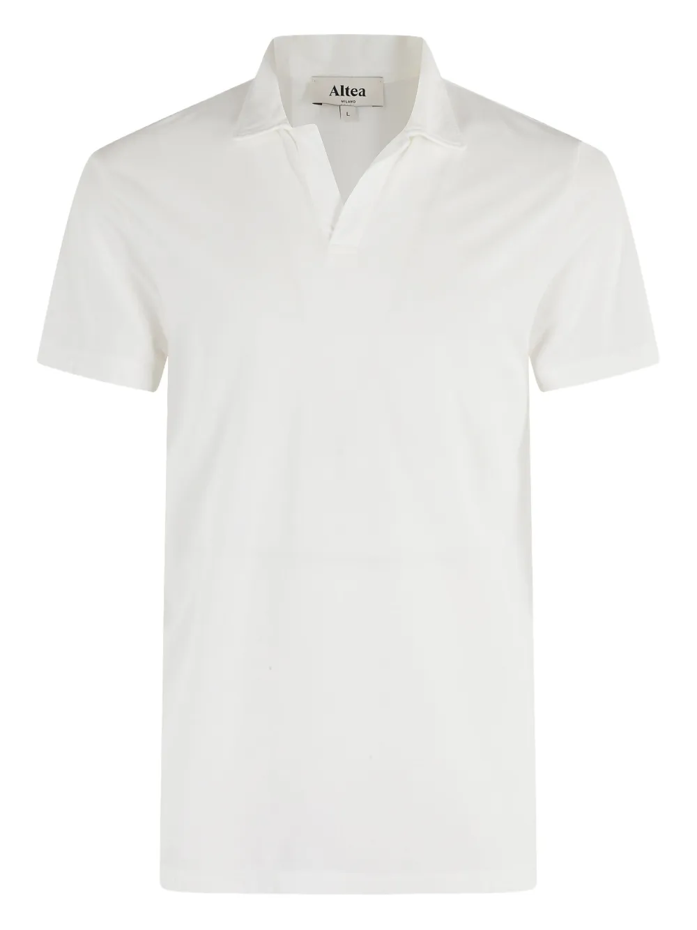 Altea geruit poloshirt Wit
