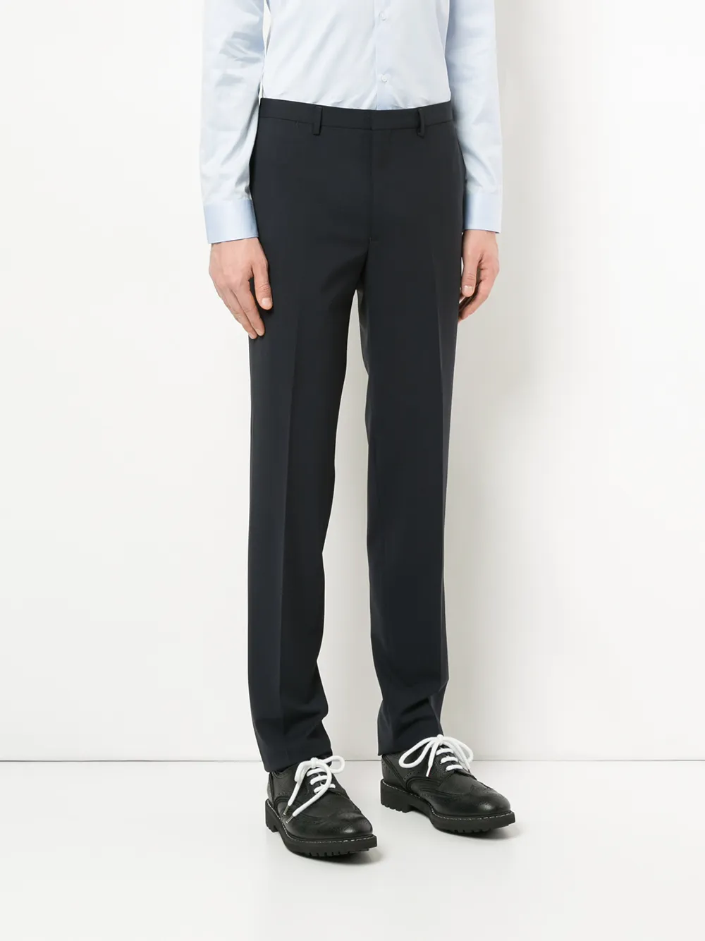 Kenzo straight-leg tailored trousers Blauw