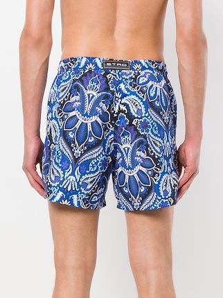 paisley print swimming trunks展示图