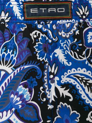 paisley print swimming trunks展示图