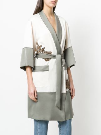 Salvia kimono coat展示图