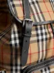Burberry vintagerutig stor ryggsäck
