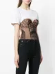 Christian Dior pre-owned strapless lace bustier