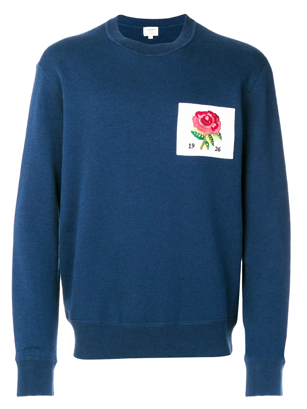 kent and curwen patch sweatshirt