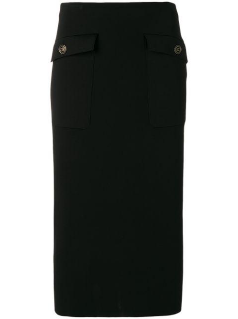 GIVENCHY high-waisted pencil skirt,BW402P4Z1M12872733