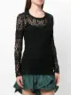 Isabel Marant knitted lace blouse