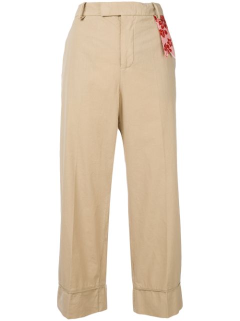 THE GIGI Irma high waist cropped trousers,IRMATHD60212874047