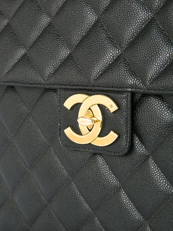 diamond-quilted leather jewellery box