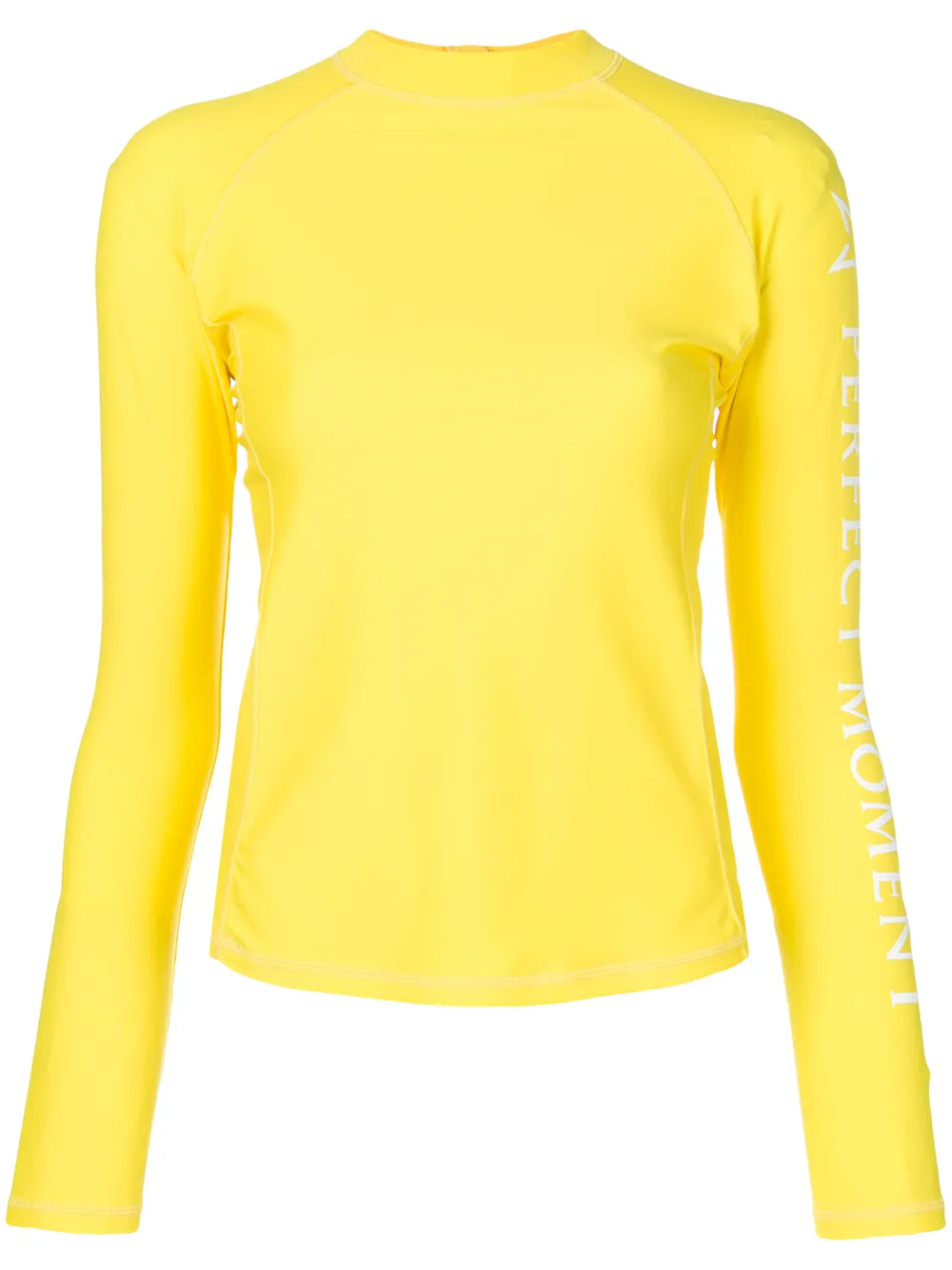 

Perfect Moment logo sleeve rashguard - Amarillo