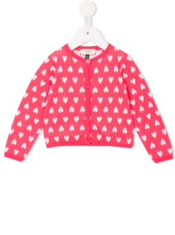 jacquard pattern cardigan