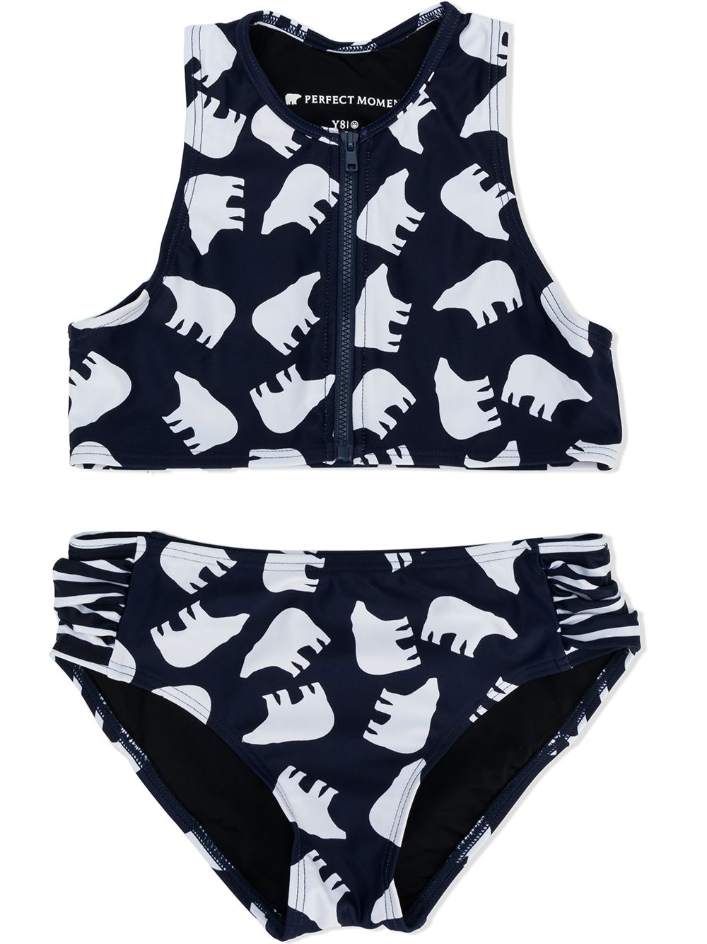 

Perfect Moment Kids bear print bikini - Azul