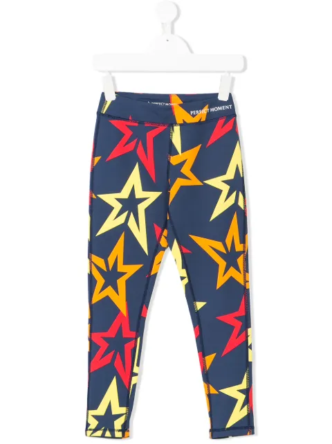 Perfect Moment Kids star print leggings