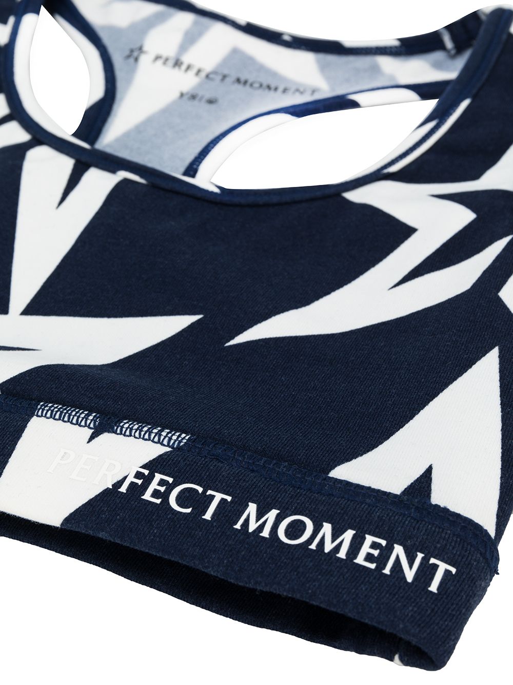 Perfect Moment Kids top met sterrenprint fitness - Blauw