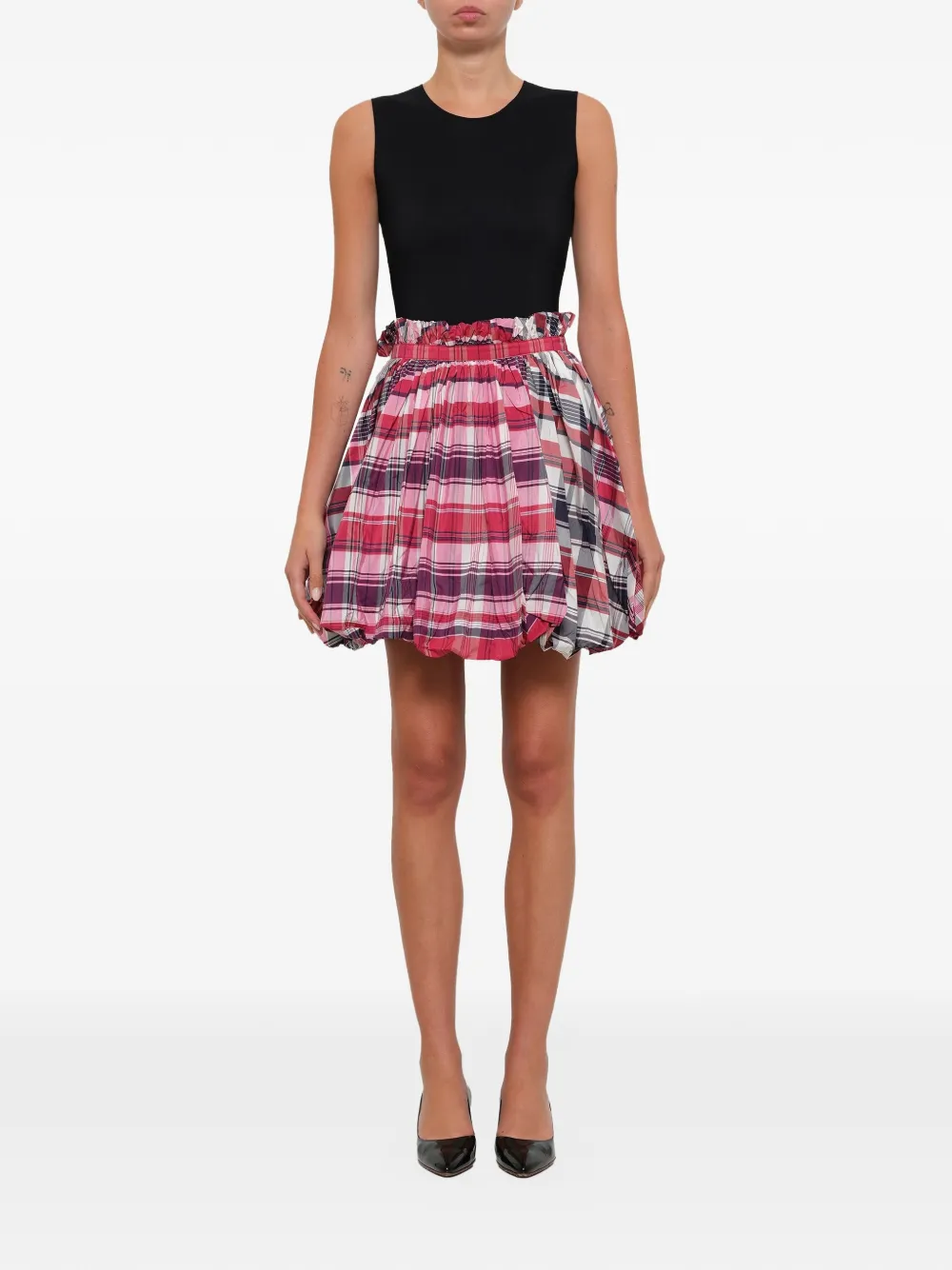  Alexander Mcqueen Ausgestellter Rock   Rosa 