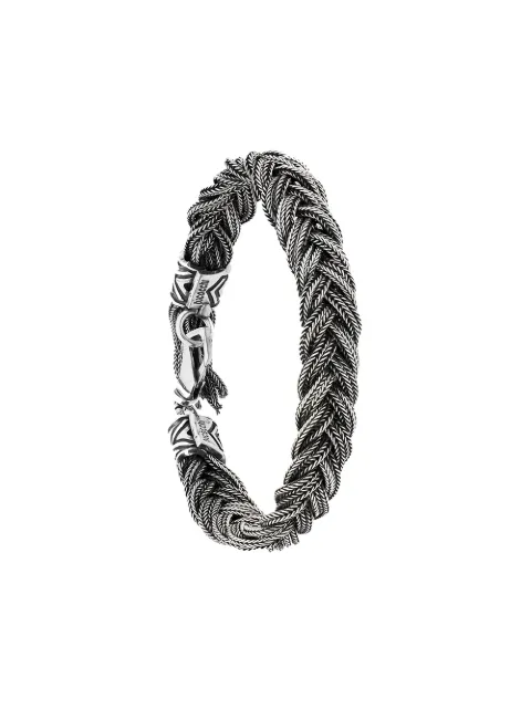 Emanuele Bicocchi woven chain bracelet