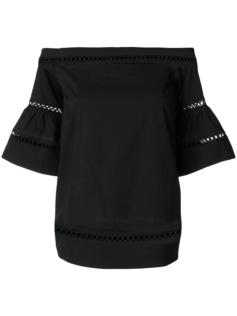 Michael Michael Kors Blusa con spalle scoperte - Nero