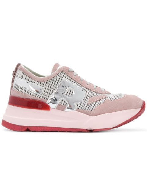RUCOLINE RUCOLINE LOW TOP SNEAKERS - PINK,R-EVOLVE12877542
