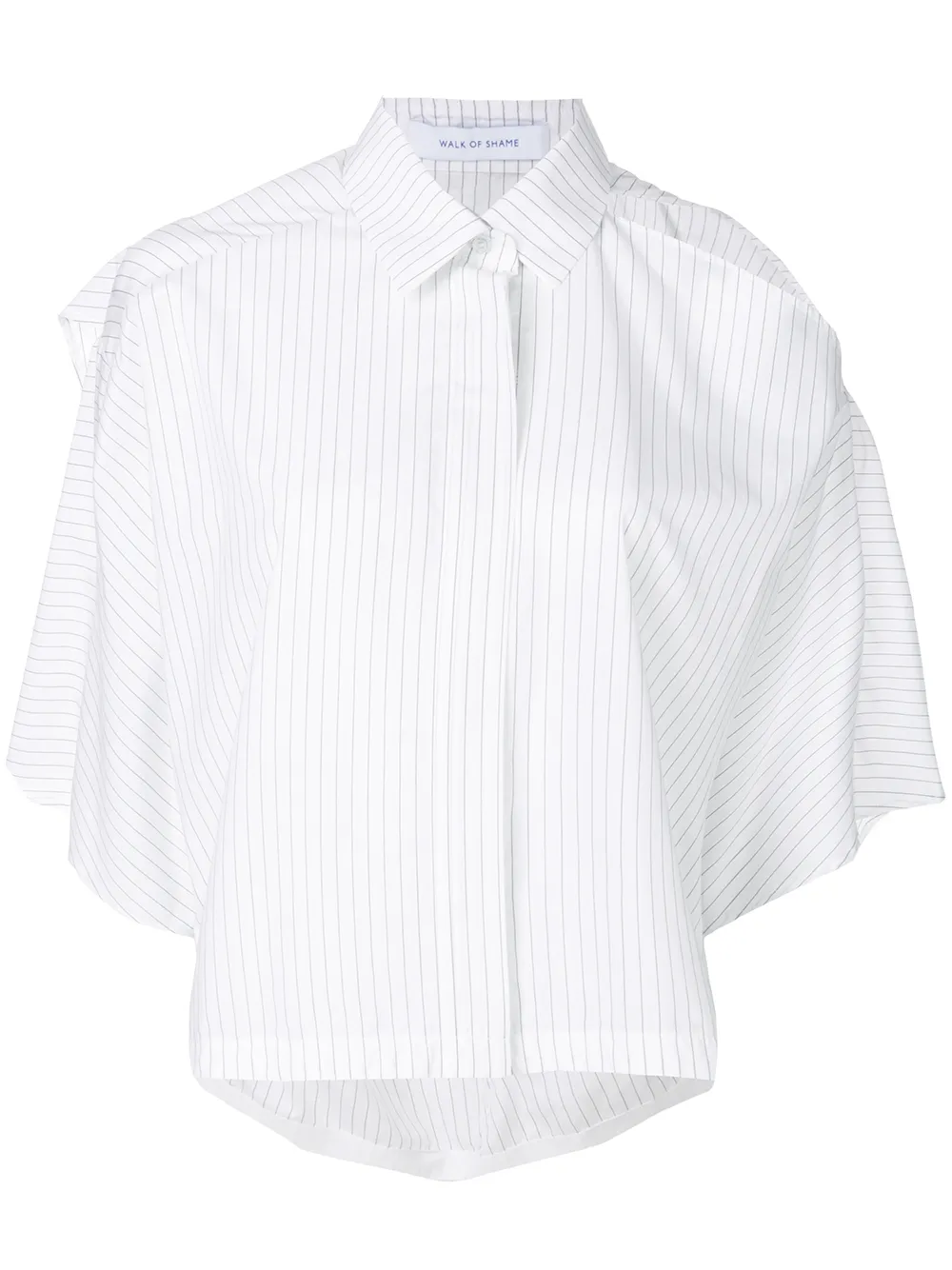 Walk Of Shame Camicia gessata - Bianco