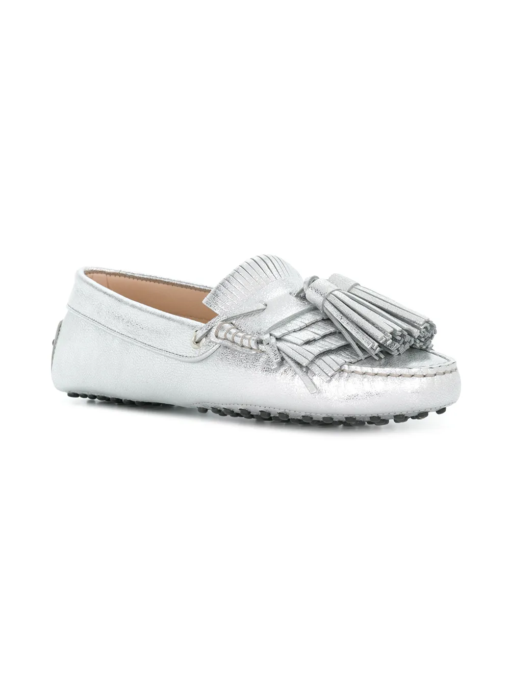 Tod's Gommino loafers Metallic