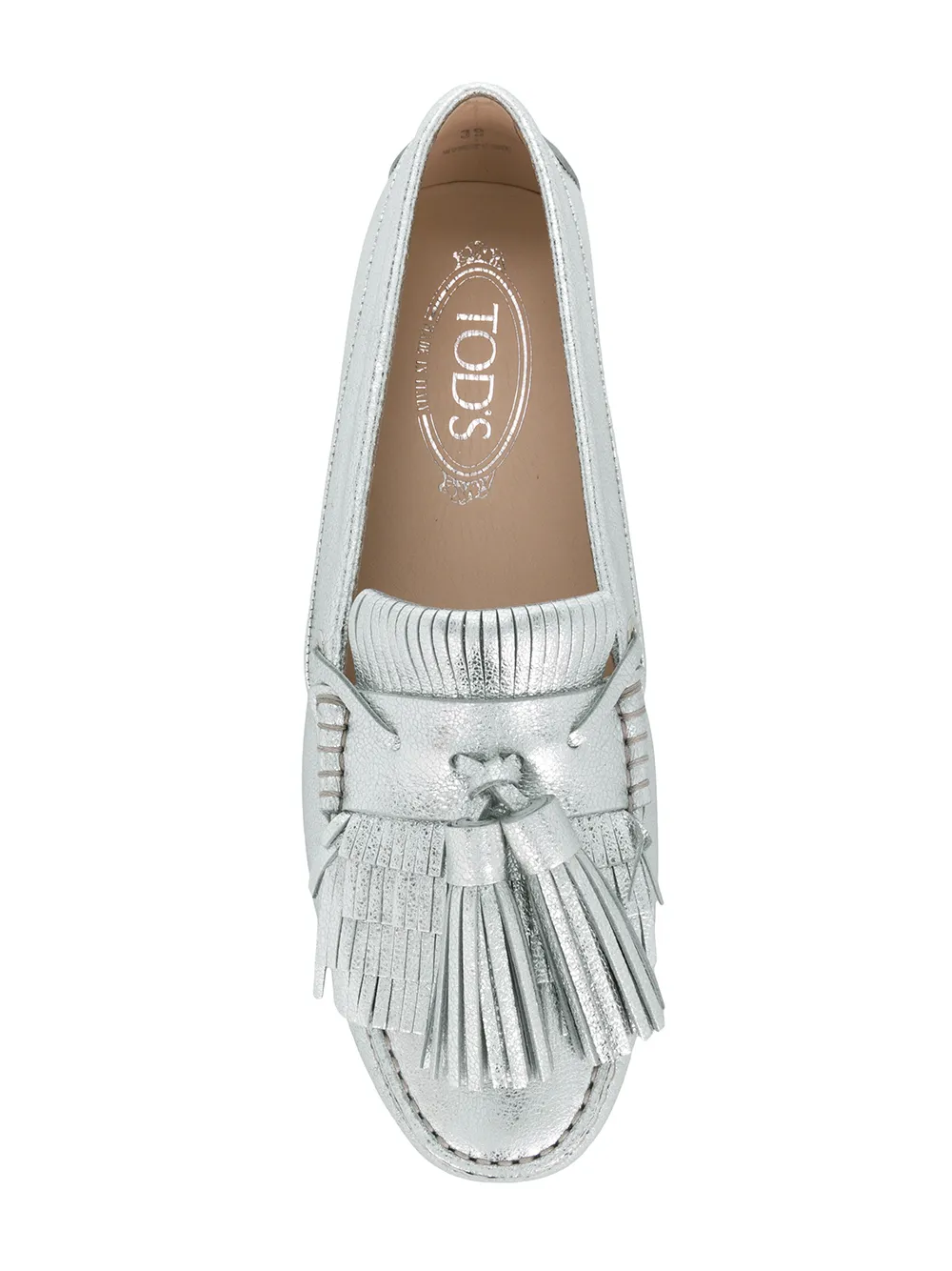 Tod's Gommino loafers Metallic
