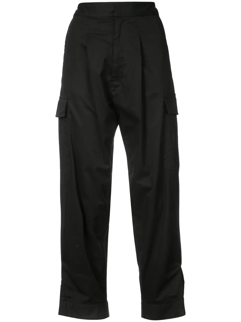 Tome high-waist cropped trousers