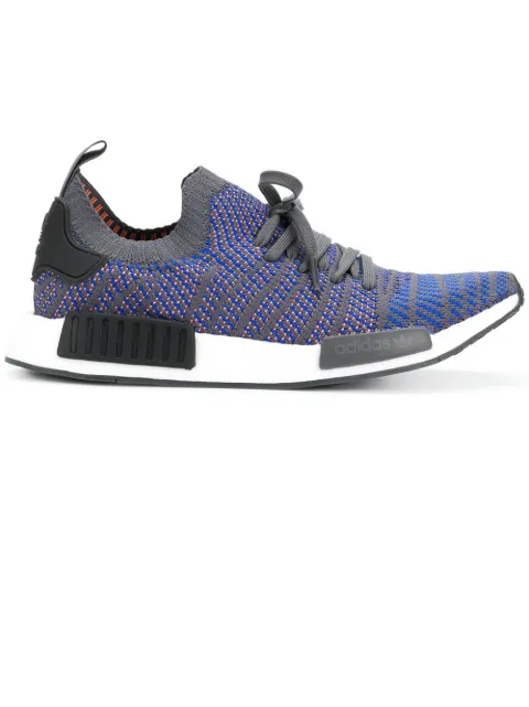 adidas NMD R1 STLT Primeknit "Blue/Grey" sneakers