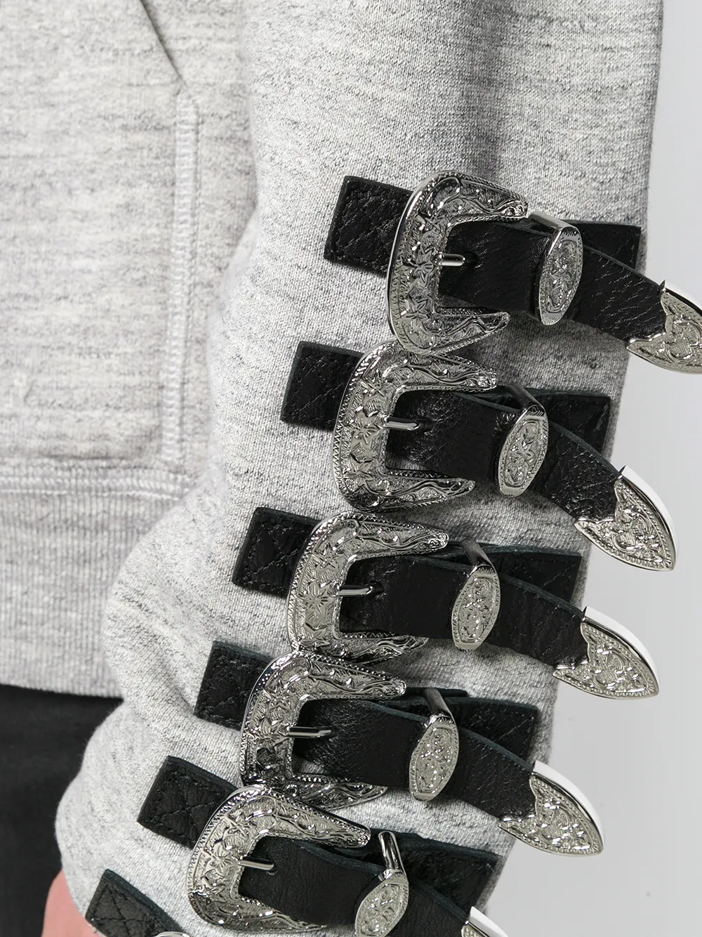 DSQUARED2 hoodie met logoprint Grijs