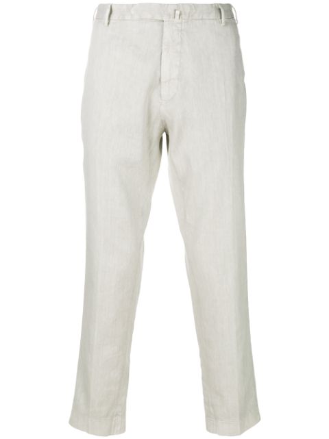 DELL'OGLIO TAILORED FITTED TROUSERS,NAGONDSE183491B13309712881184