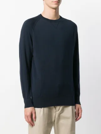 round neck slim fit sweatshirt展示图