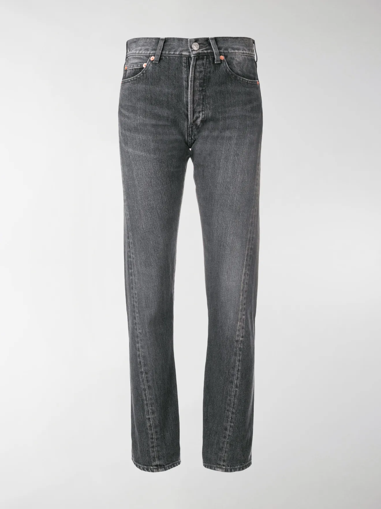 Balenciaga twisted leg jeans black | MODES