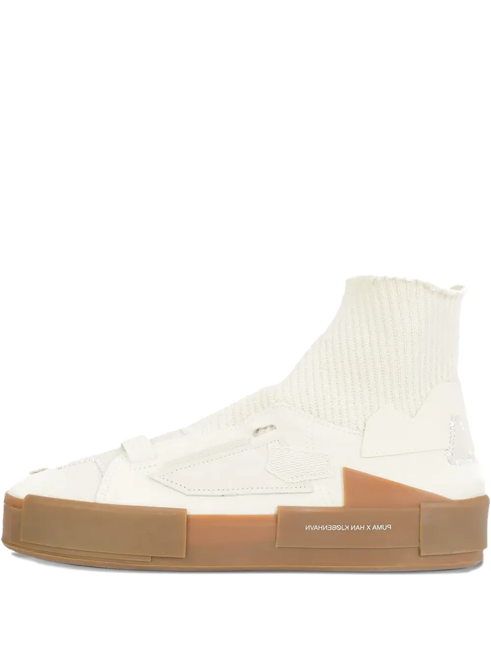 PUMA Court Platform Han hi-top sneakers | White | Image 1