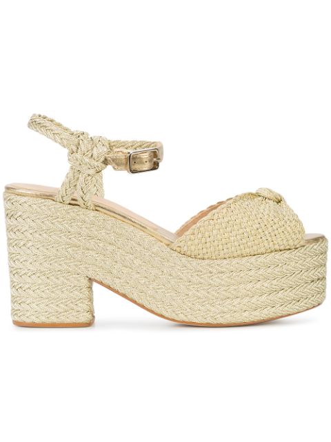 CASTAÃ±ER XILEMA WEDGE ESPADRILLES,XILEMAMETALIZADOSS1805712883241