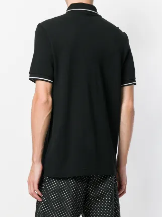 embroidered crown polo shirt