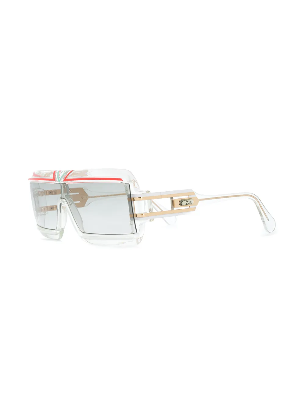 Cazal oversize rectangular sunglasses - Wit