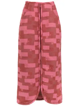 Saia 'Fleur' jacquard